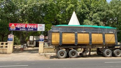 Photo of सैफई थाने के सामने खड़े वाहन दे रहे हादसों को न्योता