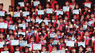 Photo of सेंट पीटर्स स्कूल में 90% से अधिक अंक पाने वाले बच्चों को दिए गए मेडल